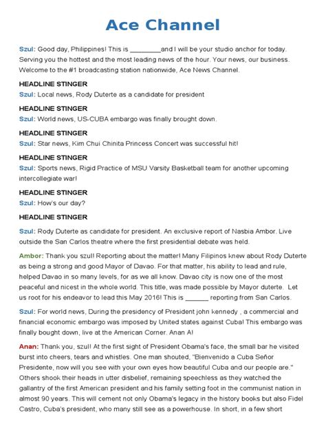 balitang radyo script|Radio Broadcasting Script Tagalog Halimbawa At Iba Pa.